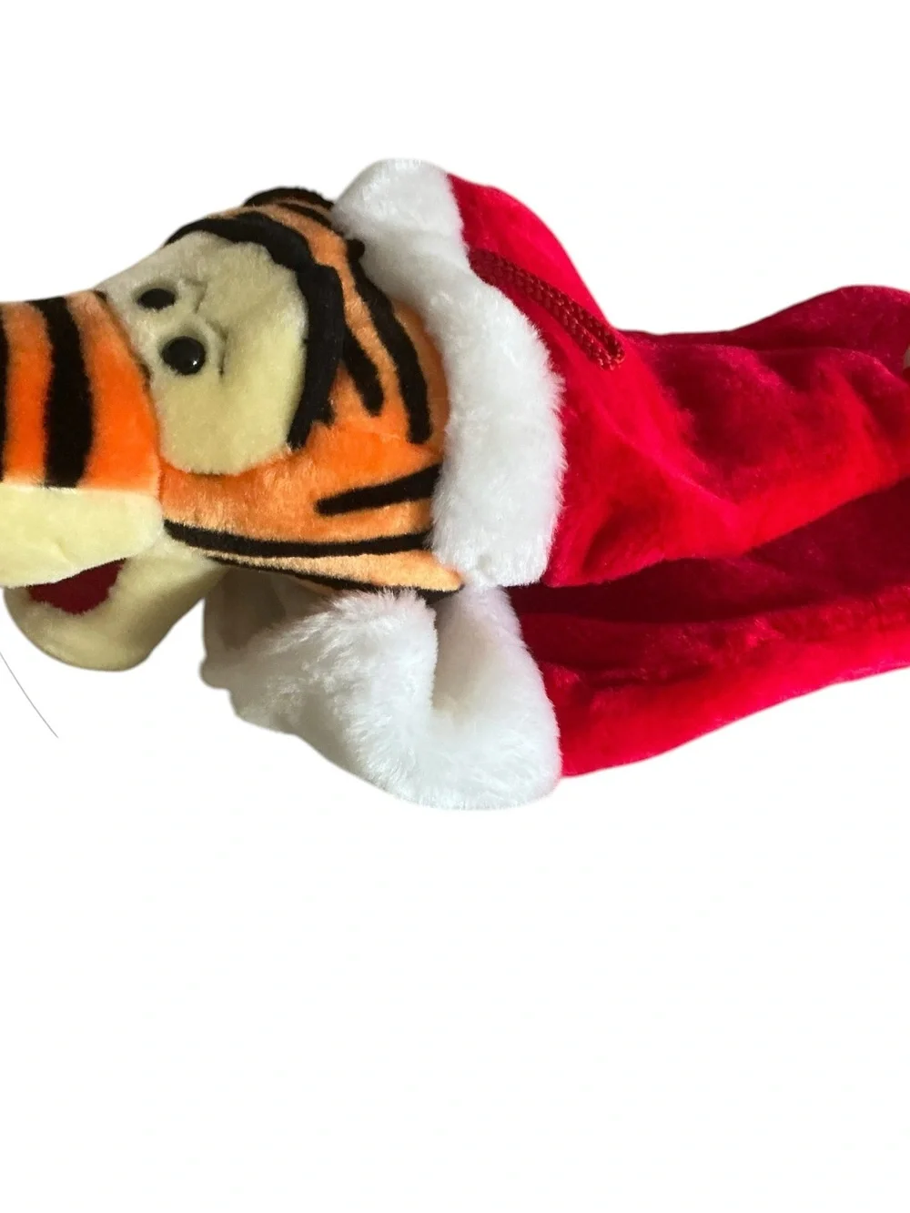 Disney vtg tiger Winnie the Pooh holiday stocking by Santa’s best